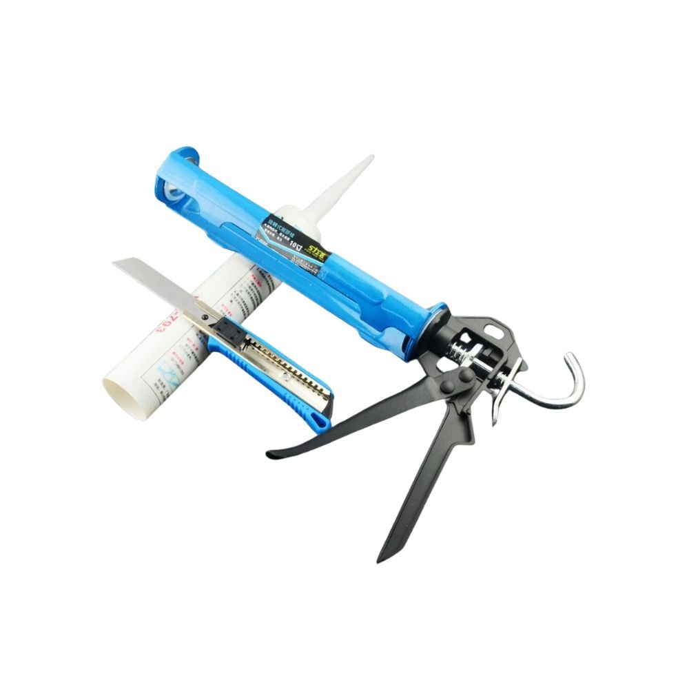 【Komori 森森機具】矽立康槍 玻璃膠槍 密封膠槍 壓膠槍 打膠槍 堵縫槍 矽膠槍 美縫 劑膠槍 現貨-細節圖2