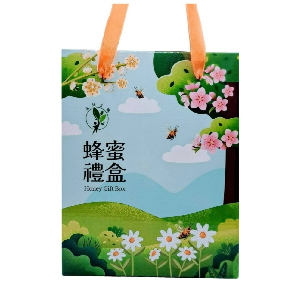 百花蜂蜜700g*2  蜂蜜禮盒 組-細節圖2