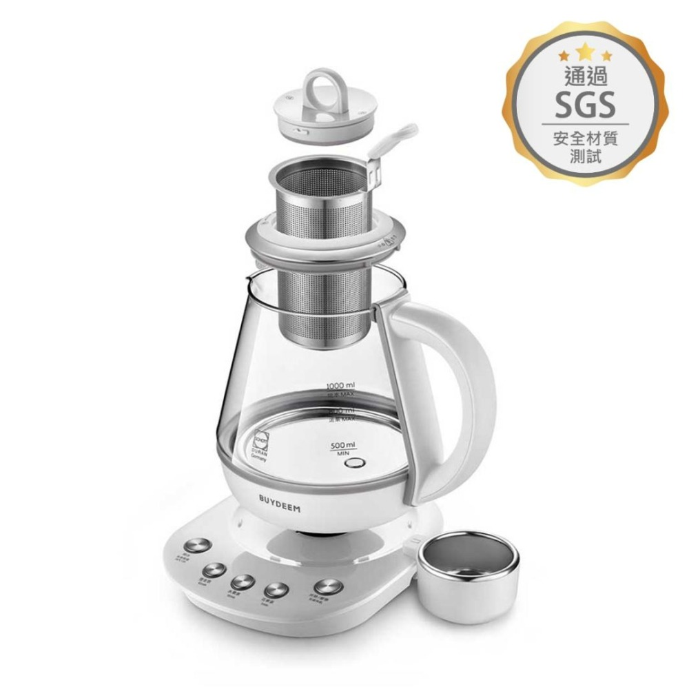 BUYDEEM北鼎多功能烹煮壺-1L(白色)-細節圖2