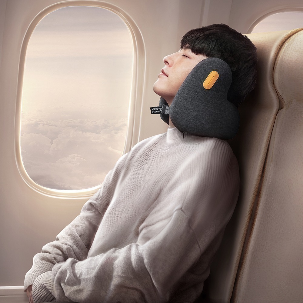 EVERY THINK｜降噪放空頸枕(經典款) 降噪護頸U型枕 午睡枕 高彈記憶棉 工業級降噪-細節圖3