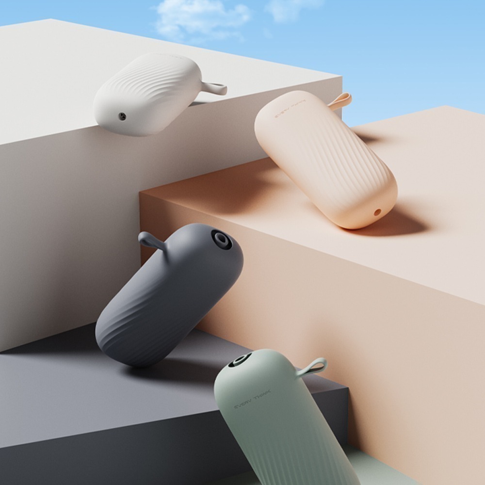 EVERY THINK｜捲捲充氣護頸枕 口袋旅行枕 10秒快速充氣 環繞支撐 軟硬可調 多色可選-細節圖10