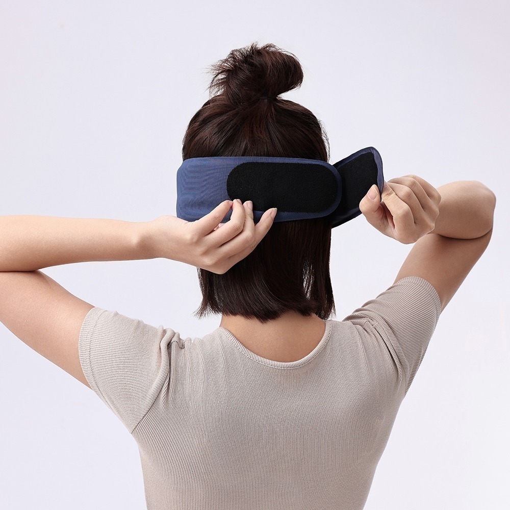 EVERY THINK｜好眠眼罩 裸感親膚 涼感透氣 無感配戴 99%遮光 靜音魔鬼氈 適合各種頭圍 多色可選-細節圖3