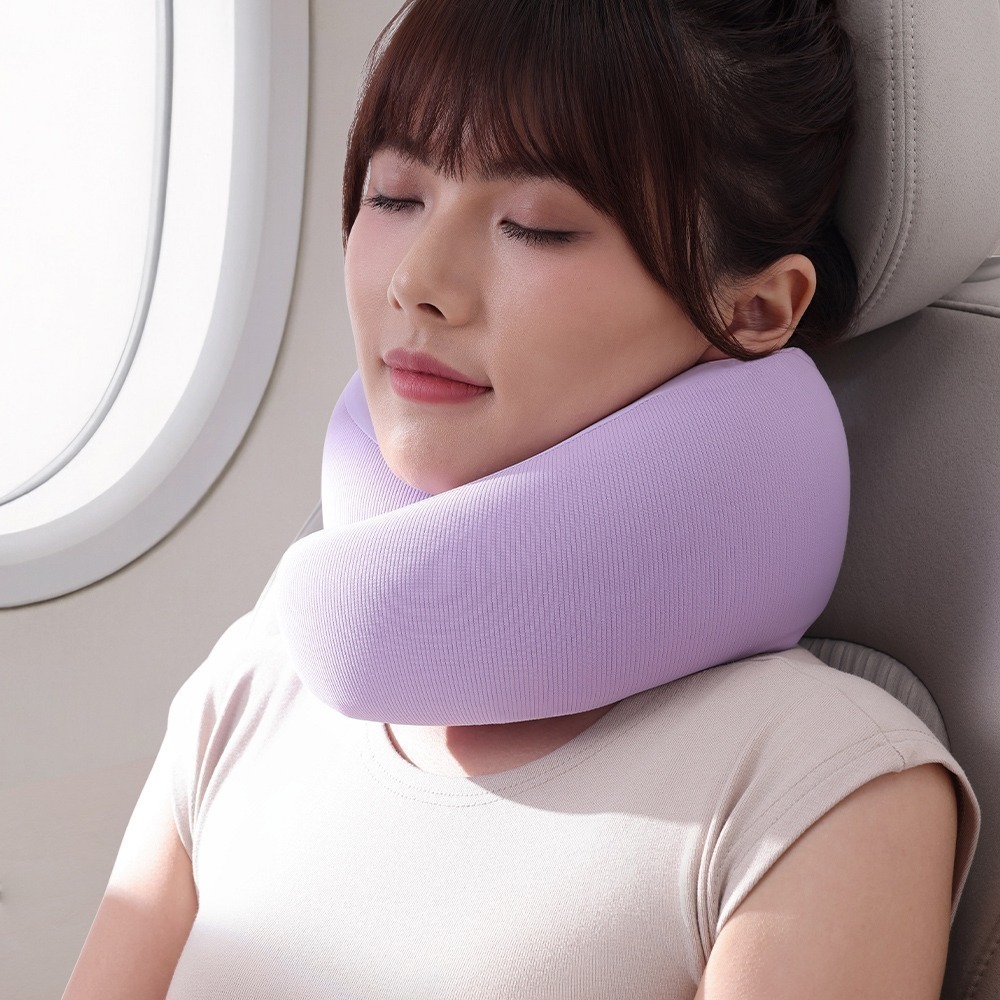 EVERY THINK｜安心守護U型枕 360度環繞護頸 附收納包及掛繩 多色可選-細節圖3