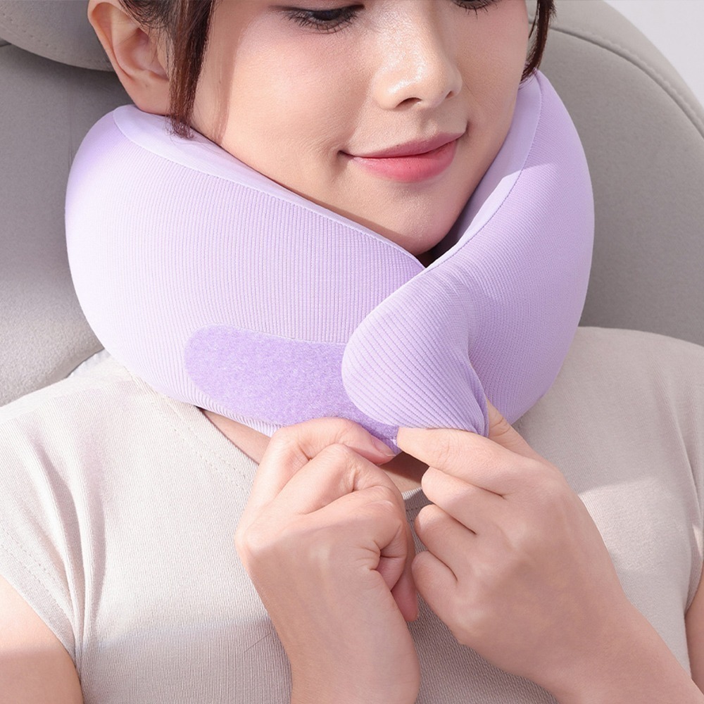 EVERY THINK｜安心守護U型枕 360度環繞護頸 附收納包及掛繩 多色可選-細節圖4