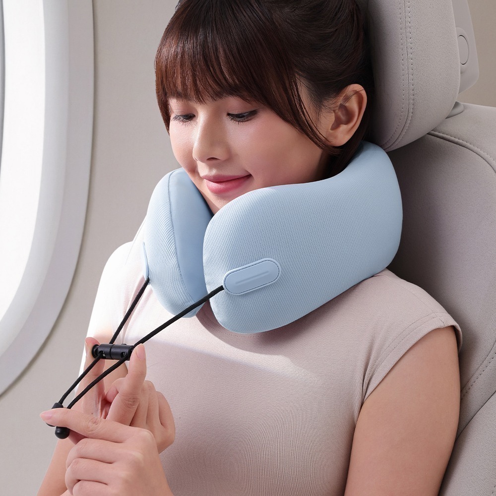 EVERY THINK｜膠囊包U型枕 護頸支撐 輕巧收納 一拎就走 多色可選-細節圖3