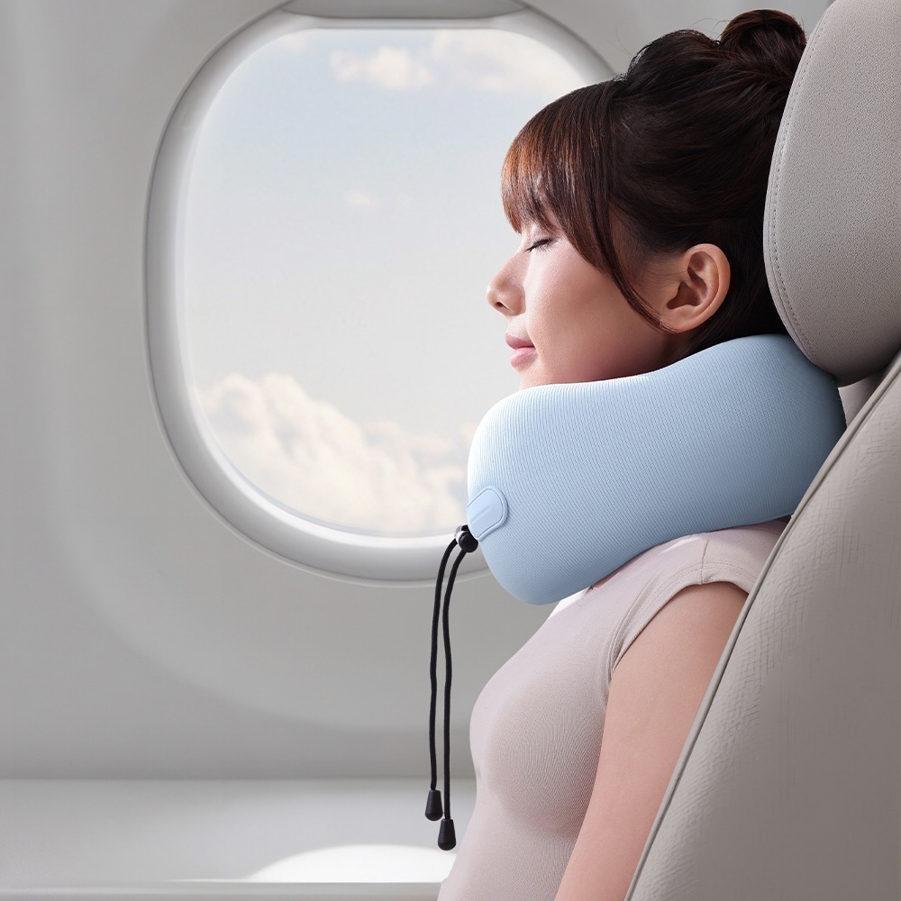 EVERY THINK｜膠囊包U型枕 護頸支撐 輕巧收納 一拎就走 多色可選-細節圖4