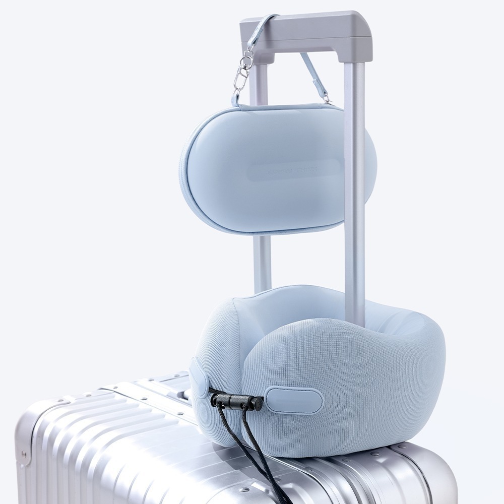 EVERY THINK｜膠囊包U型枕 護頸支撐 輕巧收納 一拎就走 多色可選-細節圖5