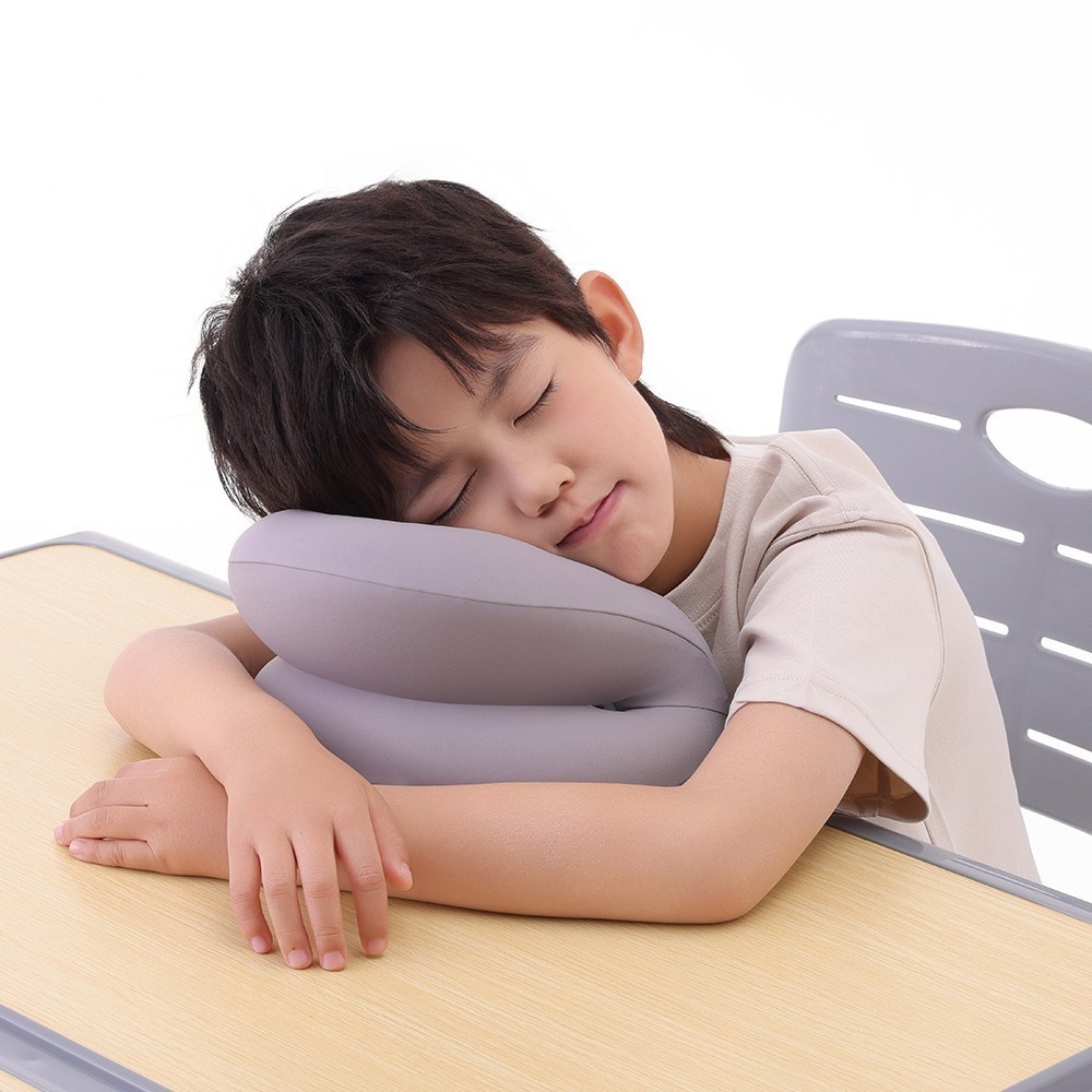 EVERY THINK｜環形趴睡枕(兒童用) 黃金45度角 呵護頸椎 午休必備 三色可選-細節圖3