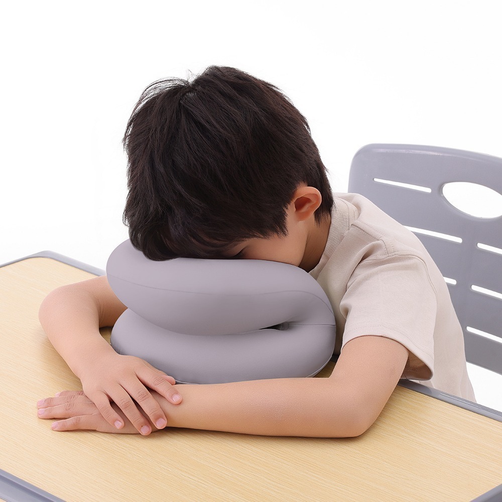 EVERY THINK｜環形趴睡枕(兒童用) 黃金45度角 呵護頸椎 午休必備 三色可選-細節圖4