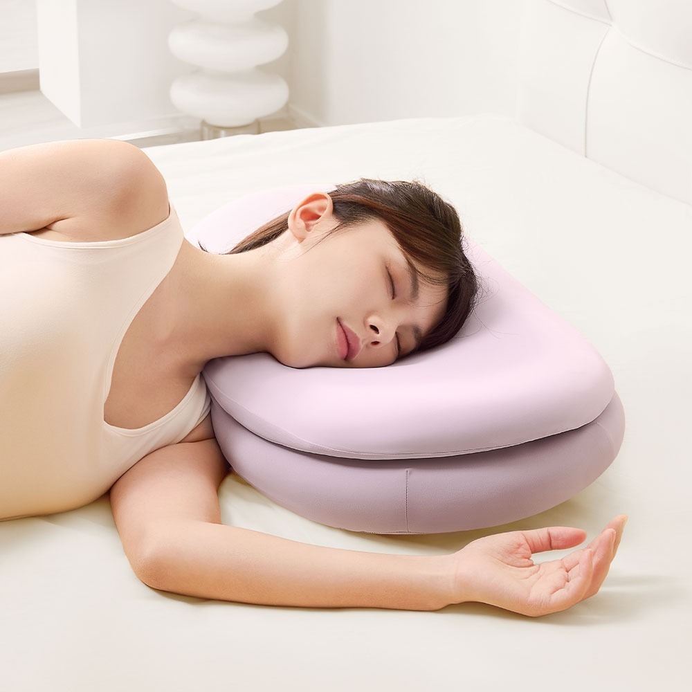 EVERY THINK｜雙層夾心柔眠枕 雙層枕芯設計 貼合頸椎 釋放壓力 兩色可選-細節圖6