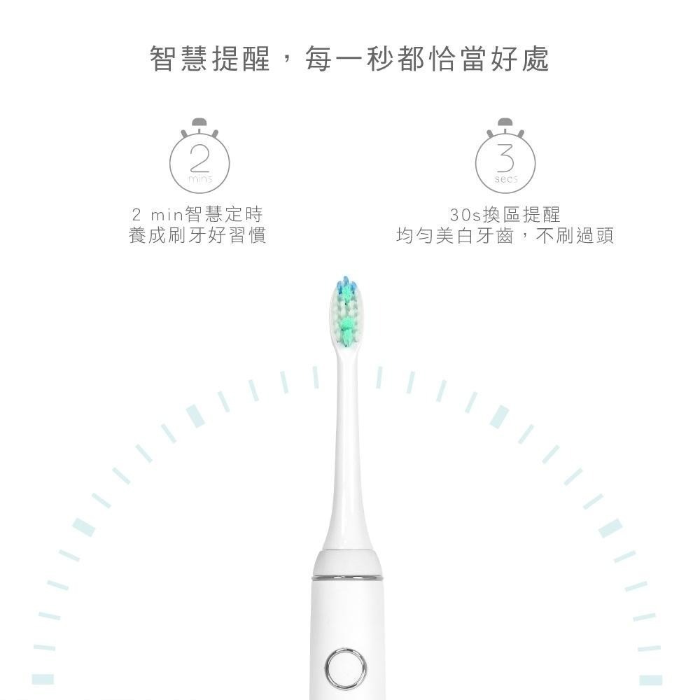 【KINYO】充電式音波電動牙刷 (ETB-830) 附刷頭x2 杜邦刷毛 IPX7 | 牙周保健 牙齒-細節圖3