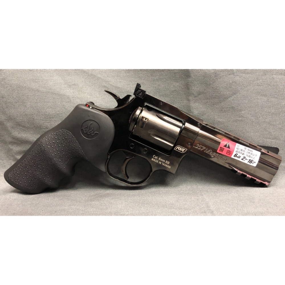 《HT》ASG Dan Wesson 715 CO2 4吋全金屬左輪手槍 黑色 附送一組彈殼 50076-細節圖2