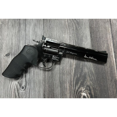 《HT》ASG Dan Wesson 715 CO2 6吋全金屬左輪手槍 氣槍 4.5mm 膛線版 黑色 18193