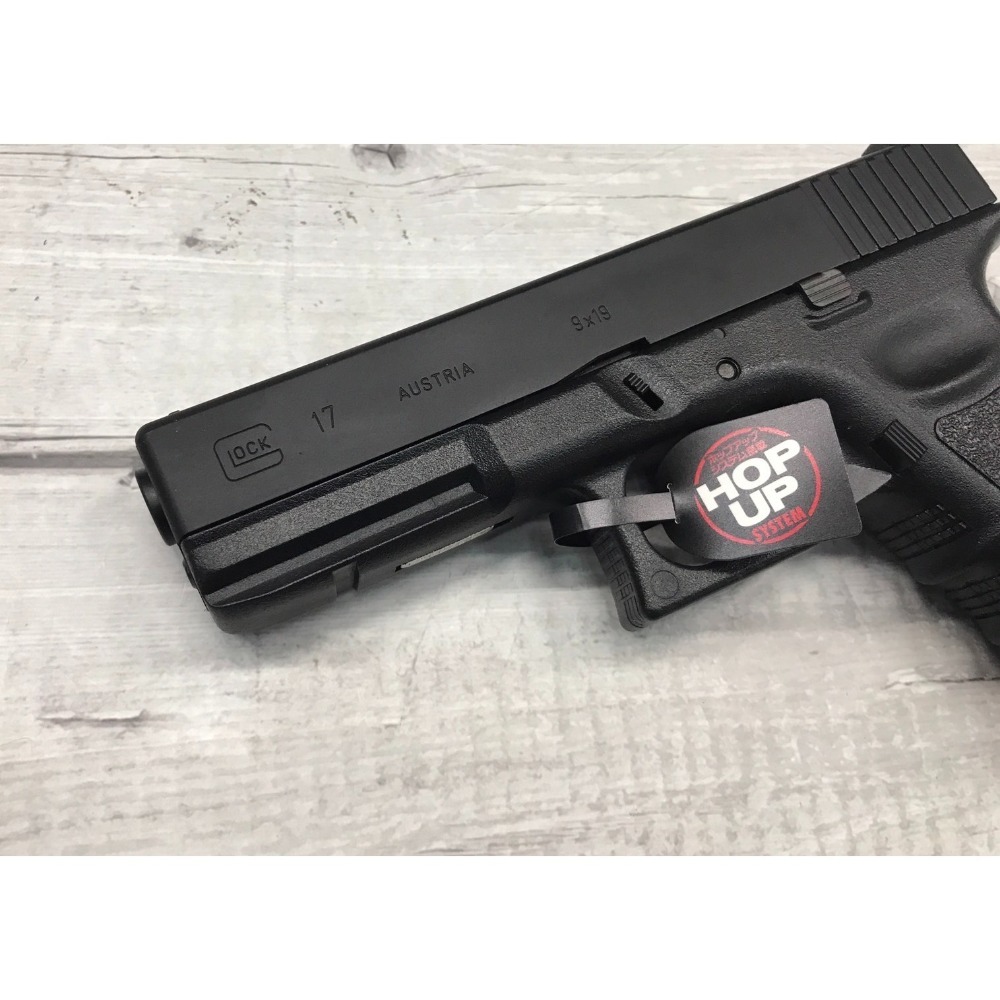 HT》MARUI 東京丸井GLOCK 17 G17 瓦斯短槍附原廠夜光準心- gungunhouse