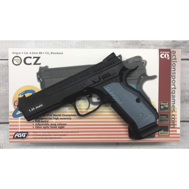 《HT》ASG CZ Shadow 2 CO2 短槍 4.5mm 19485-細節圖3