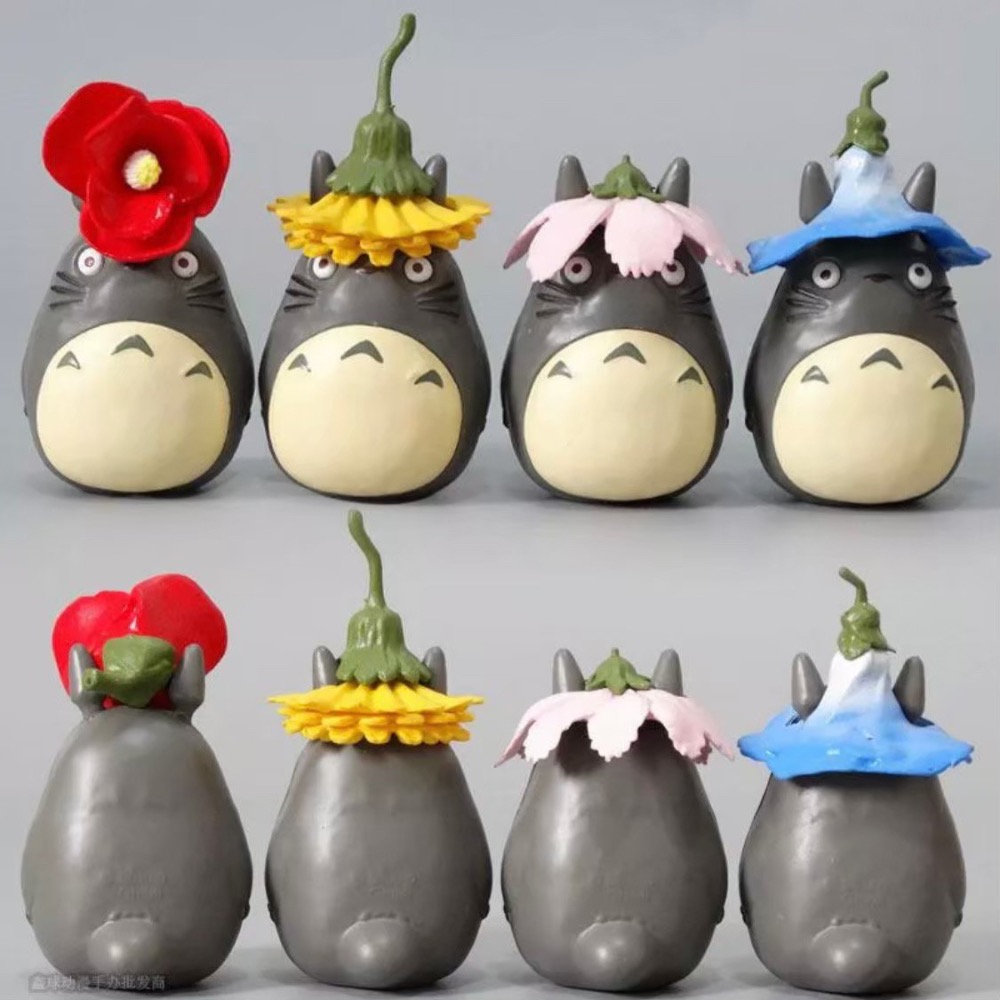 TOTORO 吉卜力 宮崎駿 龍貓 魔女宅急便 黑貓 無臉男 四季 春夏秋冬 送禮 禮物 擺件 可愛 公仔 卡通-細節圖2