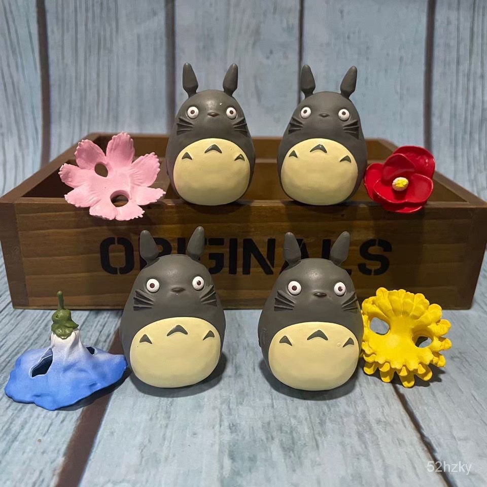 TOTORO 吉卜力 宮崎駿 龍貓 魔女宅急便 黑貓 無臉男 四季 春夏秋冬 送禮 禮物 擺件 可愛 公仔 卡通-細節圖3