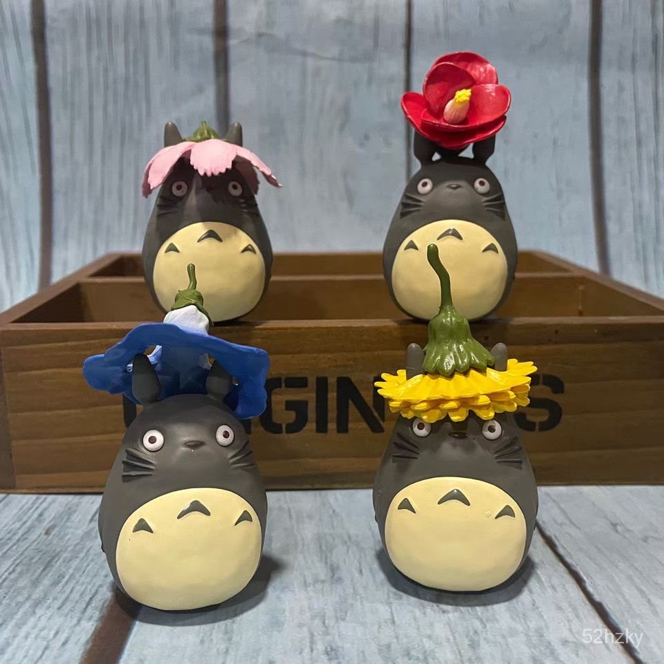 TOTORO 吉卜力 宮崎駿 龍貓 魔女宅急便 黑貓 無臉男 四季 春夏秋冬 送禮 禮物 擺件 可愛 公仔 卡通-細節圖4