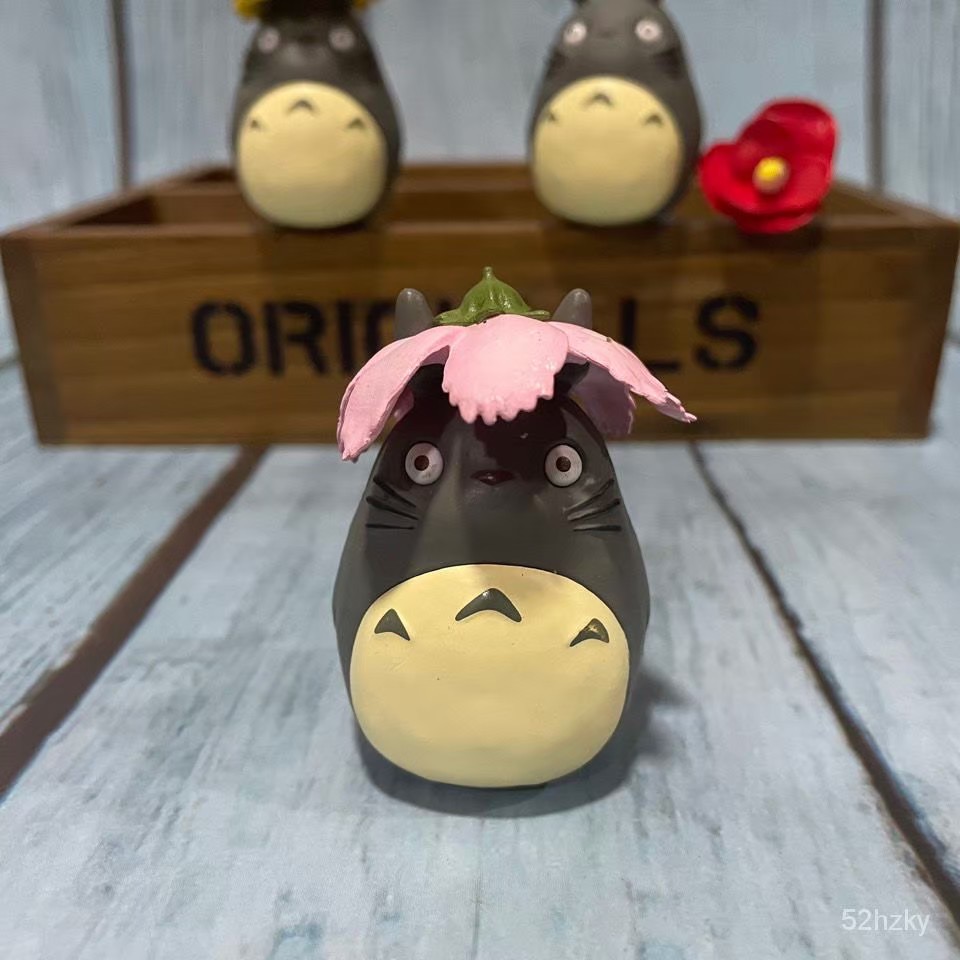 TOTORO 吉卜力 宮崎駿 龍貓 魔女宅急便 黑貓 無臉男 四季 春夏秋冬 送禮 禮物 擺件 可愛 公仔 卡通-細節圖7
