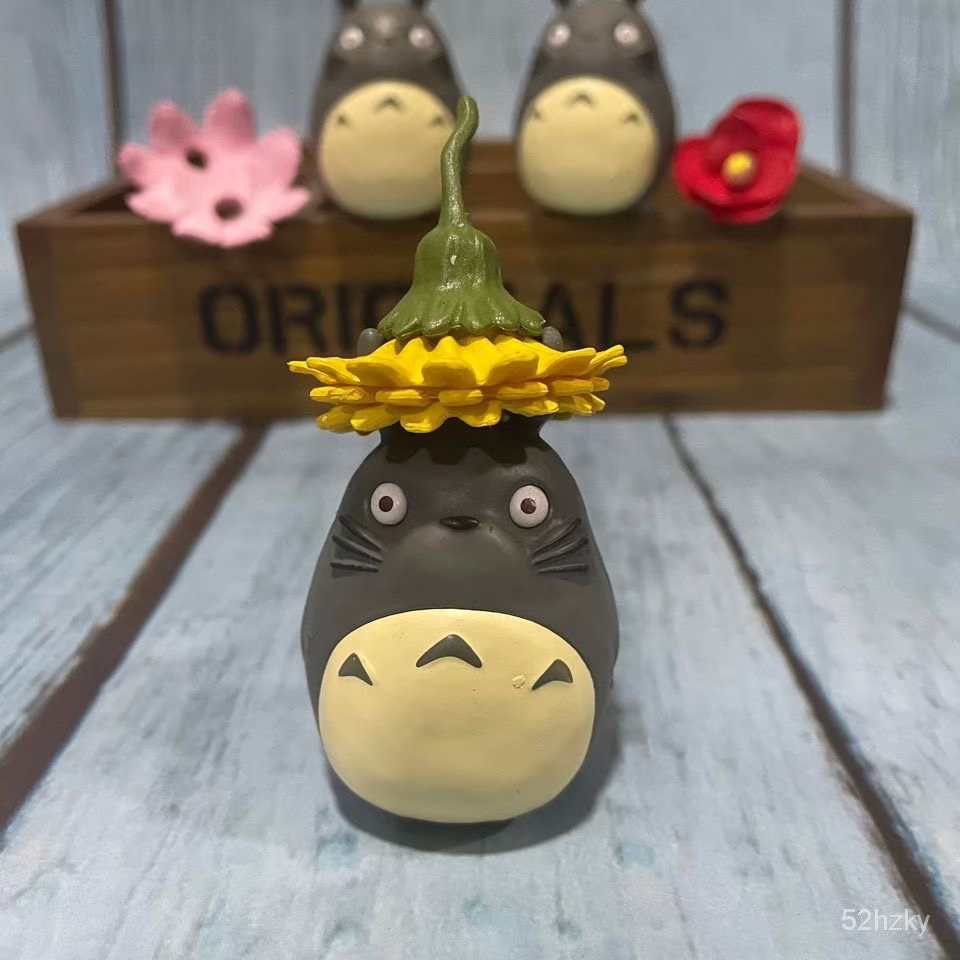 TOTORO 吉卜力 宮崎駿 龍貓 魔女宅急便 黑貓 無臉男 四季 春夏秋冬 送禮 禮物 擺件 可愛 公仔 卡通-細節圖8