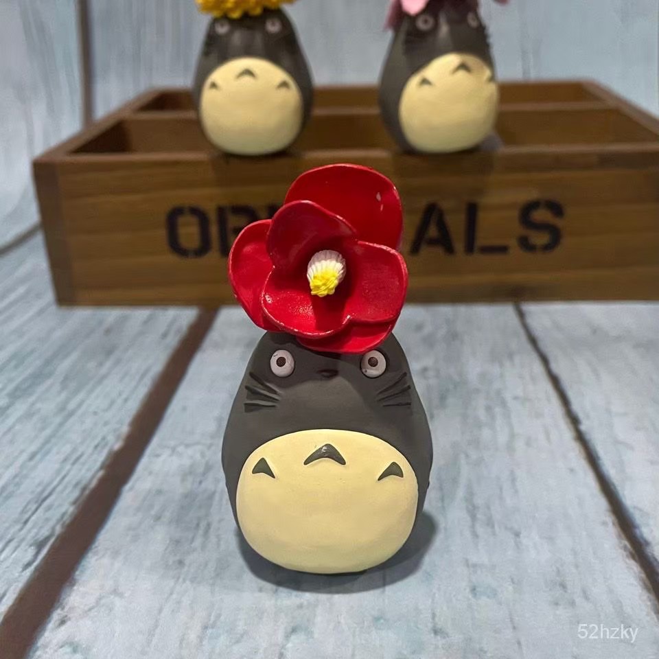 TOTORO 吉卜力 宮崎駿 龍貓 魔女宅急便 黑貓 無臉男 四季 春夏秋冬 送禮 禮物 擺件 可愛 公仔 卡通-細節圖9