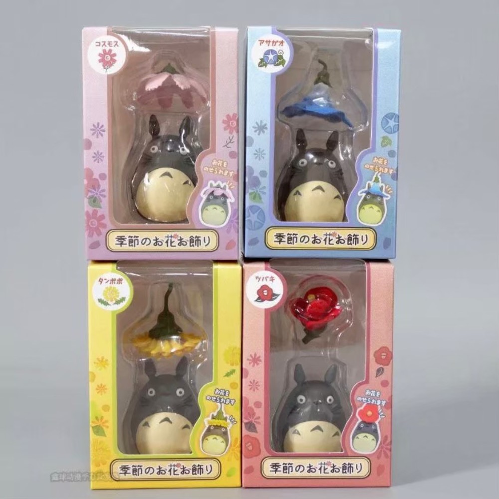 TOTORO 吉卜力 宮崎駿 龍貓 魔女宅急便 黑貓 無臉男 四季 春夏秋冬 送禮 禮物 擺件 可愛 公仔 卡通-細節圖11