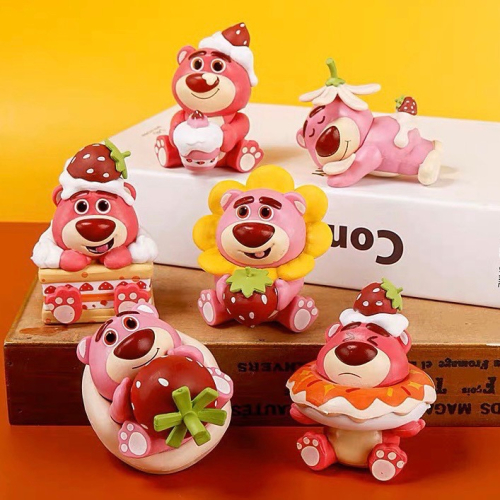 Disney 迪士尼 皮克斯 玩具總動員 草莓熊 胡迪 巴斯光年 翠絲 熊抱哥 彈簧狗 三眼怪 玩具 公仔 擺件 蛋糕