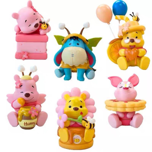 迪士尼 Disney 小熊維尼 維尼熊 小豬 屹耳 驢子 送禮 蛋糕 卡通 可愛 動漫 禮物 擺件 擺飾 公仔 玩具