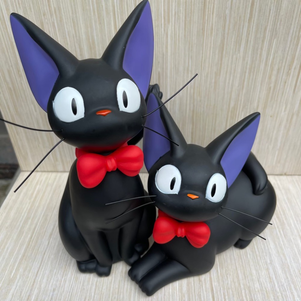 宮崎駿 龍貓 吉吉 琪琪 黑貓 魔女宅急便 零錢筒 造型 裝飾 擺飾 卡通 存錢筒 創意 可愛 療癒 送禮 動漫-細節圖2