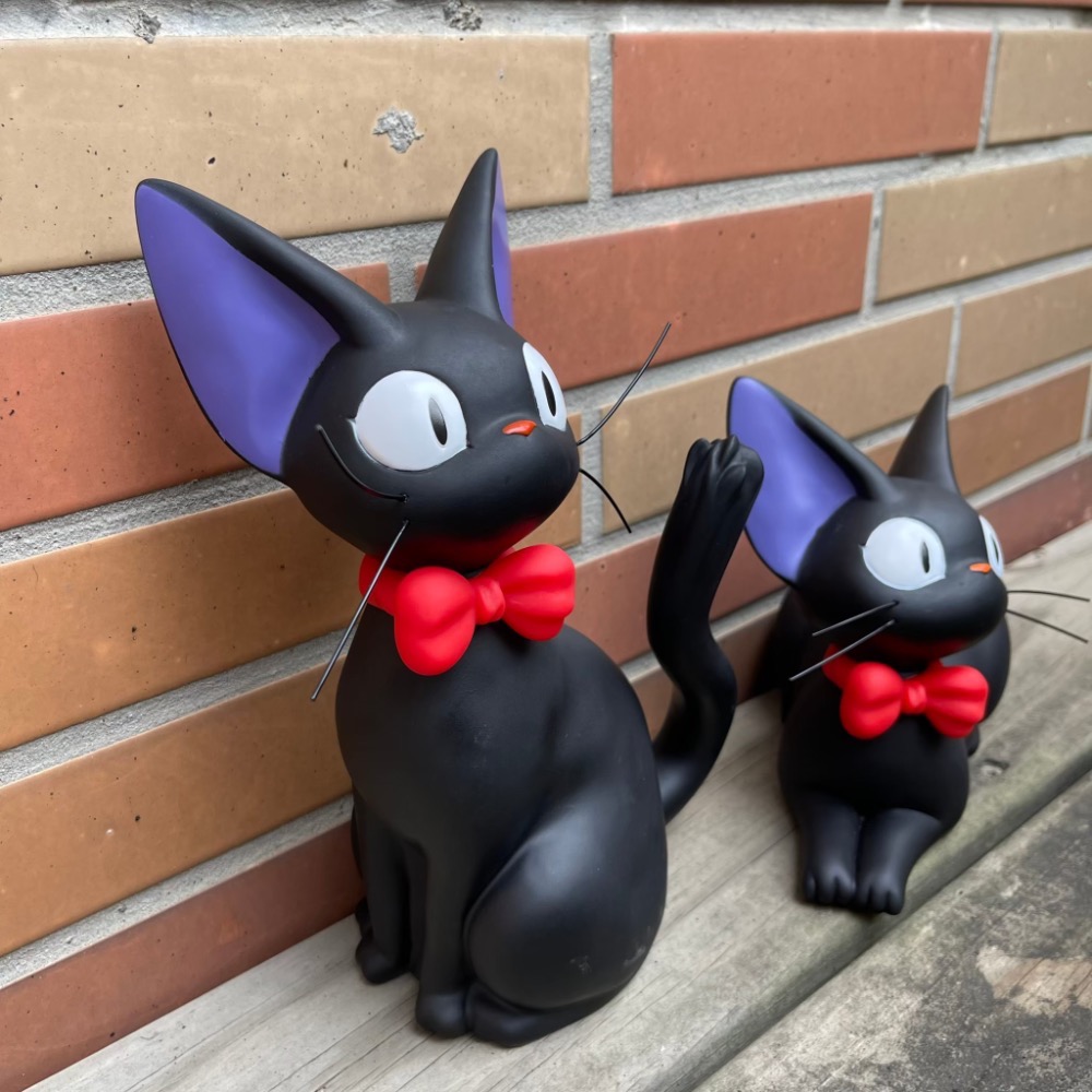 宮崎駿 龍貓 吉吉 琪琪 黑貓 魔女宅急便 零錢筒 造型 裝飾 擺飾 卡通 存錢筒 創意 可愛 療癒 送禮 動漫-細節圖4