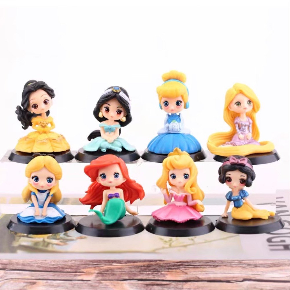 迪士尼 Disney 貝兒 美女與野獸 阿拉丁 茉莉 睡美人 奧蘿拉 白雪公主 愛麗絲 灰姑娘 仙度瑞拉 愛麗兒 公仔-細節圖4