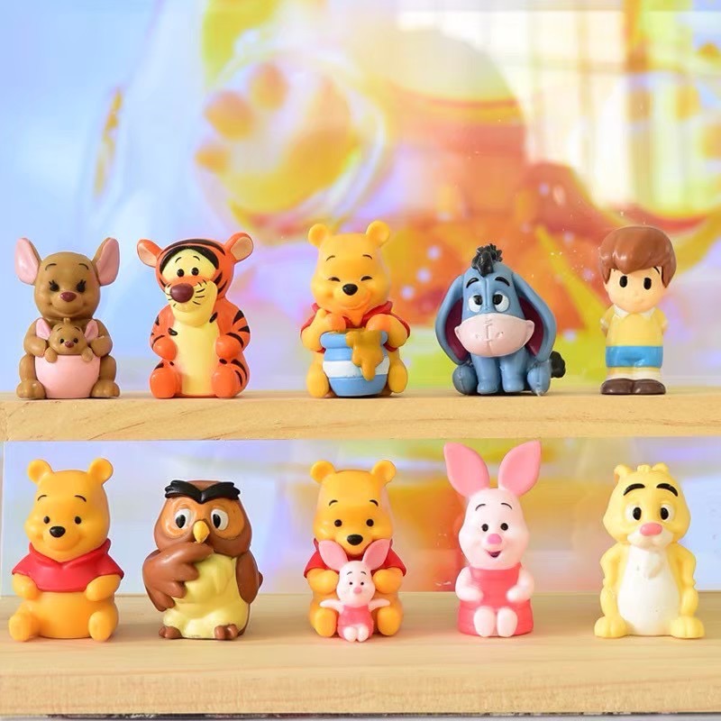 迪士尼 Disney 小熊維尼 跳跳虎 瑞比 小荳 屹耳 羅賓 貓頭鷹 小豬 袋鼠媽媽 公仔 卡通 動漫 擺件 玩具-細節圖4