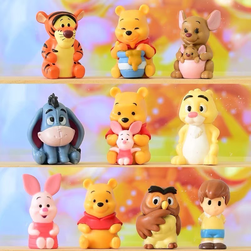 迪士尼 Disney 小熊維尼 跳跳虎 瑞比 小荳 屹耳 羅賓 貓頭鷹 小豬 袋鼠媽媽 公仔 卡通 動漫 擺件 玩具-細節圖5