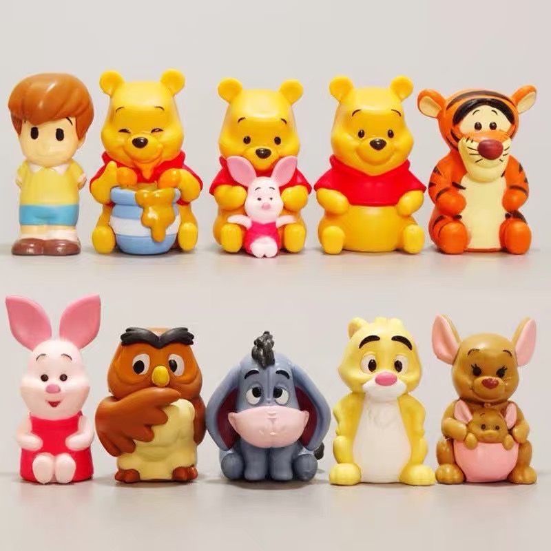 迪士尼 Disney 小熊維尼 跳跳虎 瑞比 小荳 屹耳 羅賓 貓頭鷹 小豬 袋鼠媽媽 公仔 卡通 動漫 擺件 玩具-細節圖6