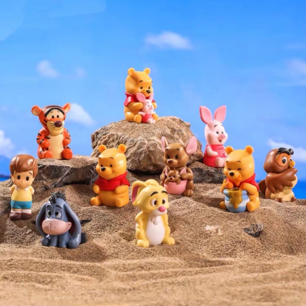 迪士尼 Disney 小熊維尼 跳跳虎 瑞比 小荳 屹耳 羅賓 貓頭鷹 小豬 袋鼠媽媽 公仔 卡通 動漫 擺件 玩具-細節圖7