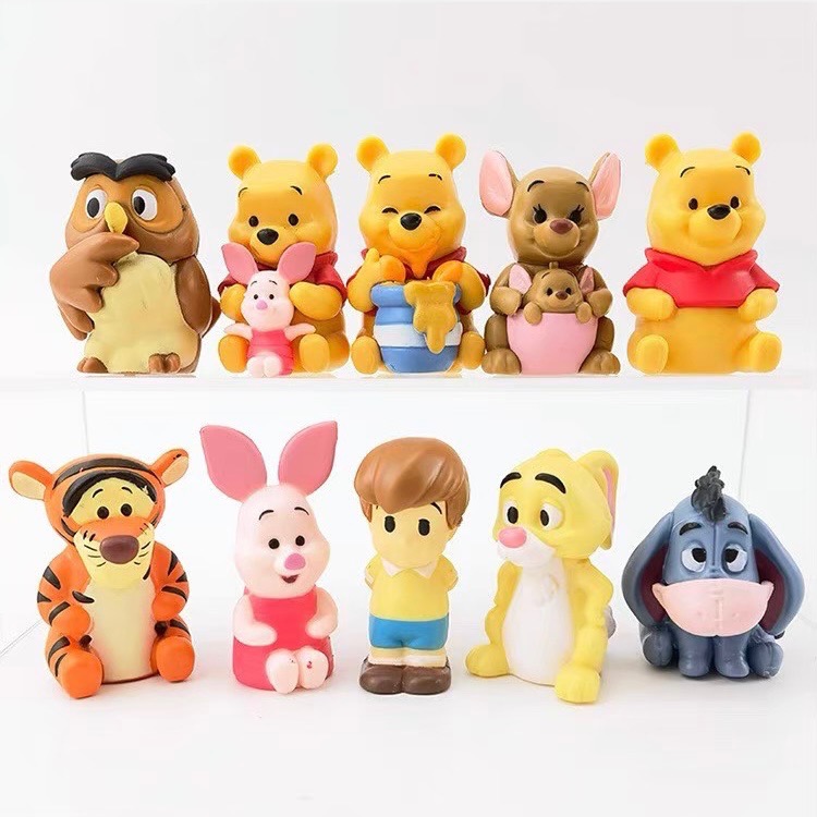 迪士尼 Disney 小熊維尼 跳跳虎 瑞比 小荳 屹耳 羅賓 貓頭鷹 小豬 袋鼠媽媽 公仔 卡通 動漫 擺件 玩具-細節圖8