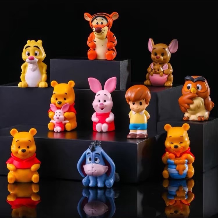 迪士尼 Disney 小熊維尼 跳跳虎 瑞比 小荳 屹耳 羅賓 貓頭鷹 小豬 袋鼠媽媽 公仔 卡通 動漫 擺件 玩具-細節圖9