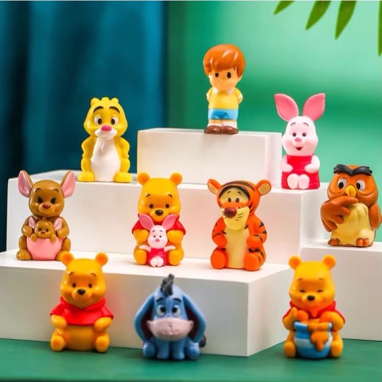迪士尼 Disney 小熊維尼 跳跳虎 瑞比 小荳 屹耳 羅賓 貓頭鷹 小豬 袋鼠媽媽 公仔 卡通 動漫 擺件 玩具-細節圖10