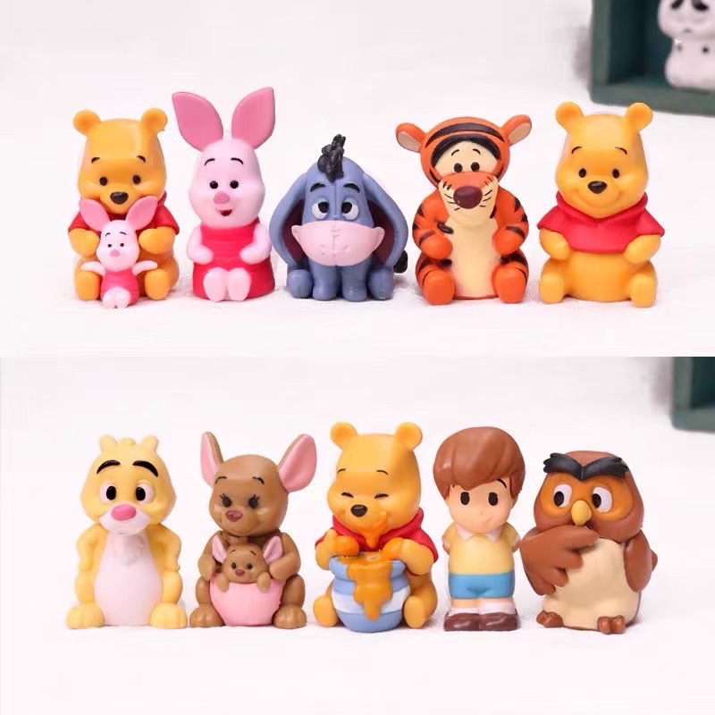 迪士尼 Disney 小熊維尼 跳跳虎 瑞比 小荳 屹耳 羅賓 貓頭鷹 小豬 袋鼠媽媽 公仔 卡通 動漫 擺件 玩具-細節圖11