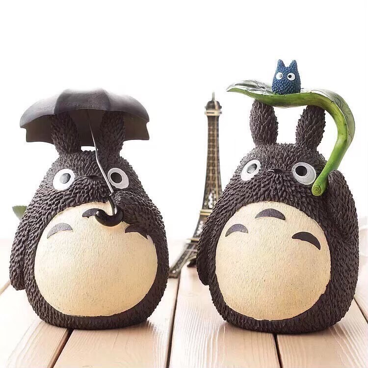 宮崎駿 吉卜力 TOTORO 龍貓 零錢筒 存錢筒 創意 可愛 療癒 造型 擺飾 擺飾 公仔 玩具 送禮 禮物 交換禮物-細節圖11