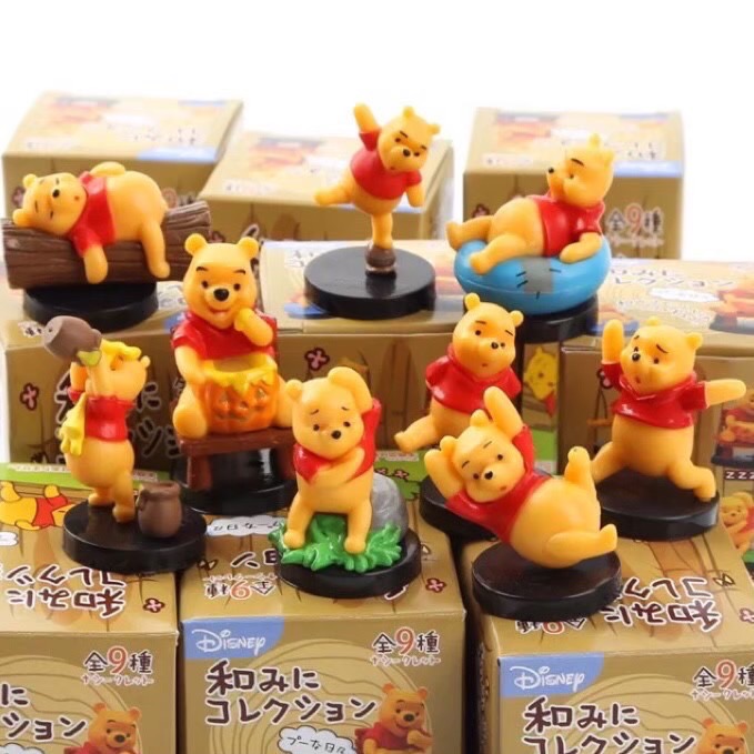 Disney 迪士尼 小熊維尼 跳跳虎 小豬 屹耳 卡通 造型 送禮 禮物 動漫 公仔 九款 擺件 擺飾 療癒 玩具-細節圖4