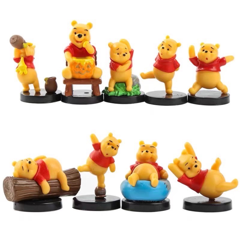 Disney 迪士尼 小熊維尼 跳跳虎 小豬 屹耳 卡通 造型 送禮 禮物 動漫 公仔 九款 擺件 擺飾 療癒 玩具-細節圖8