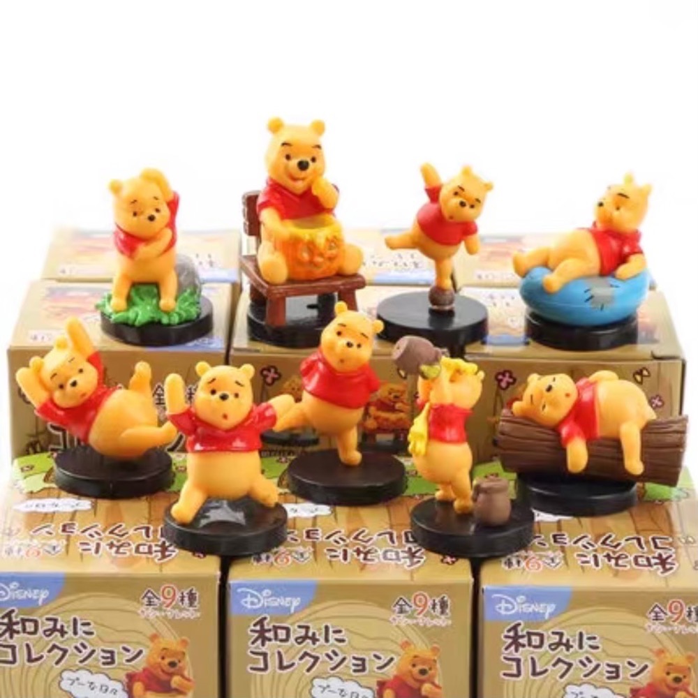 Disney 迪士尼 小熊維尼 跳跳虎 小豬 屹耳 卡通 造型 送禮 禮物 動漫 公仔 九款 擺件 擺飾 療癒 玩具-細節圖10