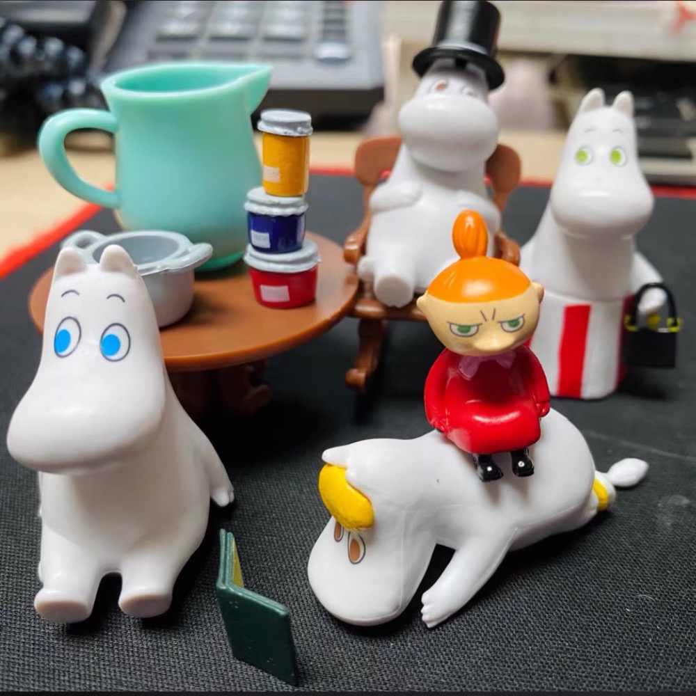 Moomin 姆明 姆明家族 嚕嚕米 小肥肥 童玩 疊疊樂 盒玩 公仔 擺飾 療癒 可愛 擺件 送禮 玩具 疊疊樂-細節圖6