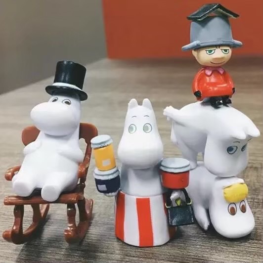 Moomin 姆明 姆明家族 嚕嚕米 小肥肥 童玩 疊疊樂 盒玩 公仔 擺飾 療癒 可愛 擺件 送禮 玩具 疊疊樂-細節圖7