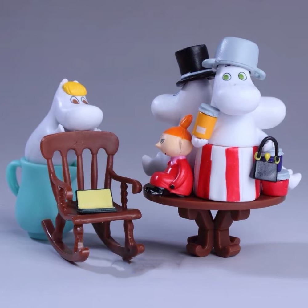 Moomin 姆明 姆明家族 嚕嚕米 小肥肥 童玩 疊疊樂 盒玩 公仔 擺飾 療癒 可愛 擺件 送禮 玩具 疊疊樂-細節圖8