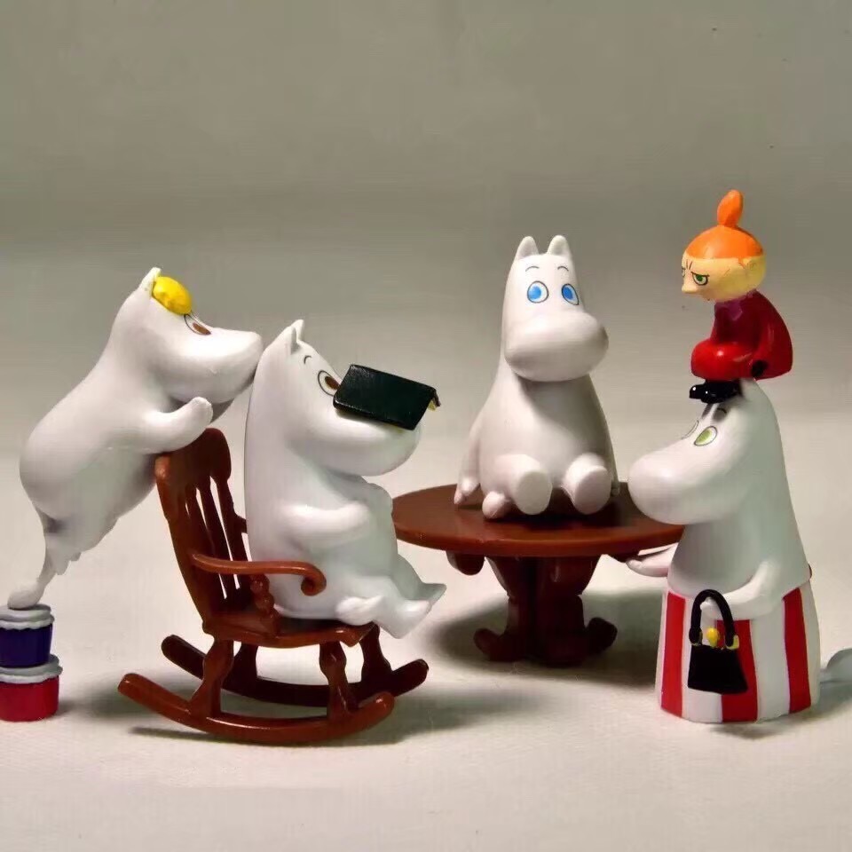 Moomin 姆明 姆明家族 嚕嚕米 小肥肥 童玩 疊疊樂 盒玩 公仔 擺飾 療癒 可愛 擺件 送禮 玩具 疊疊樂-細節圖9