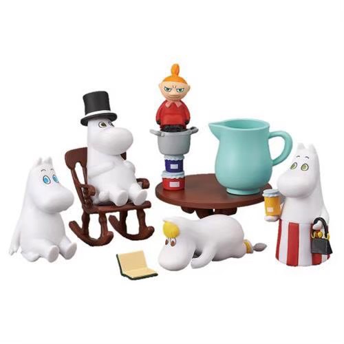 Moomin 姆明 姆明家族 嚕嚕米 小肥肥 童玩 疊疊樂 盒玩 公仔 擺飾 療癒 可愛 擺件 送禮 玩具 疊疊樂-細節圖10