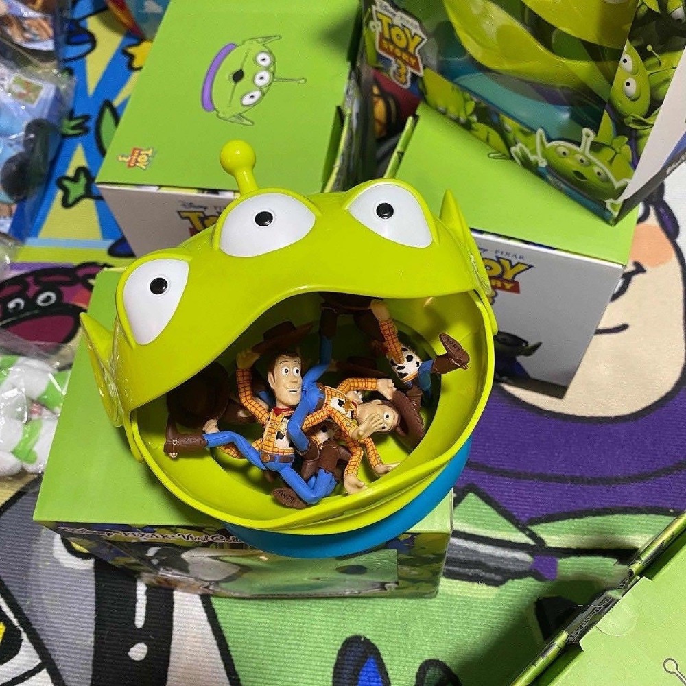 Disney 迪士尼 PIXAR 皮克斯 玩具總動員 三眼怪 三眼仔 公仔 收納盒 置物盒 療癒 玩具 造型 聖誕禮物-細節圖8
