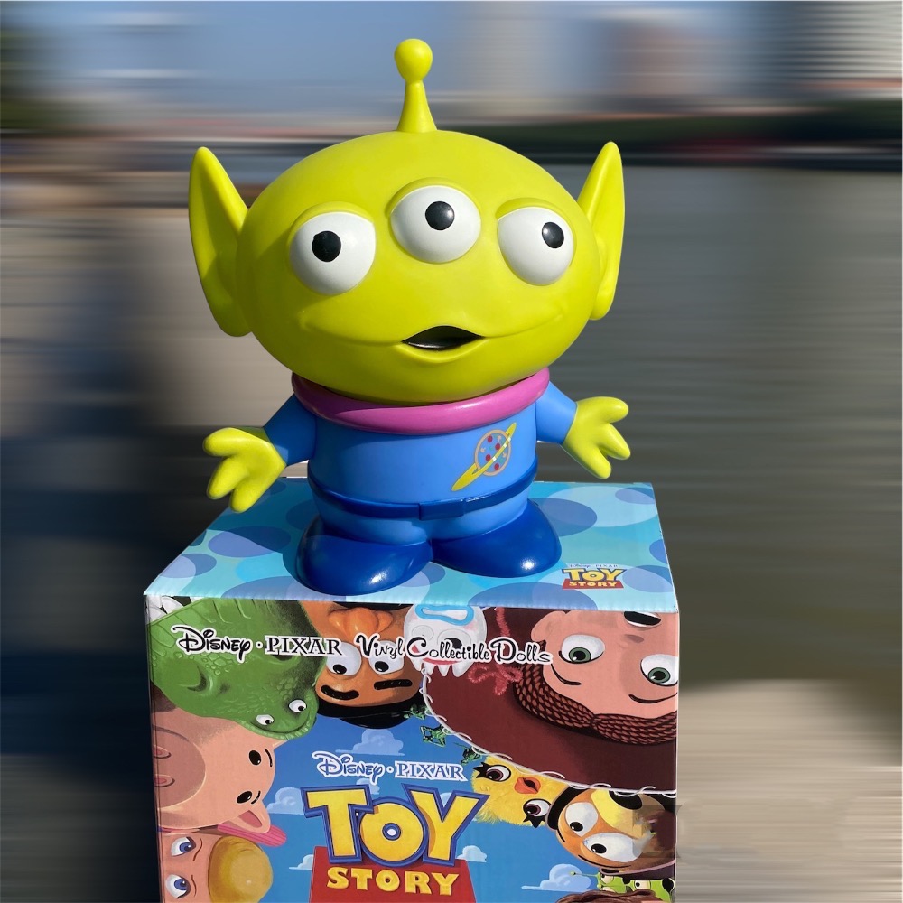 Disney 迪士尼 PIXAR 皮克斯 玩具總動員 三眼怪 三眼仔 大款 玩具 公仔 擺件 卡通 動漫 可愛 存錢筒-細節圖4